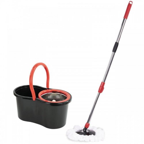Комплект швабра с ведром и автоматическим отжимом 10л, Spin Mop 360