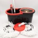 Комплект швабра с ведром и автоматическим отжимом 10л, Spin Mop 360