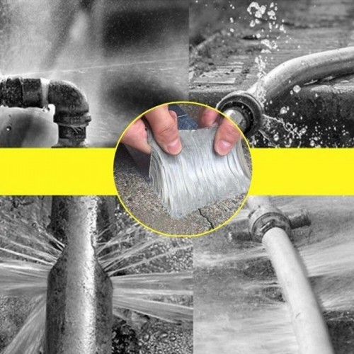Міцна липка стрічка з алюмінієм, 10 м, BUTYL SELF-ADHESIVE Міцна липка стрічка з алюмінієм, 10 м, BUTYL SELF-ADHESIVE