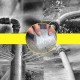 Міцна липка стрічка з алюмінієм, 10 м, BUTYL SELF-ADHESIVE