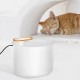 Поїлка для тварин на 3 л від USB, LY-292, Біла