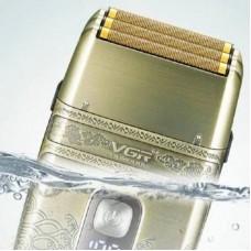 Машинка для стрижки волосся та бороди VGR V-649 з 4 насадками та USB зарядкою