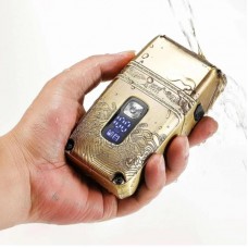 Машинка для стрижки волосся та бороди VGR V-649 з 4 насадками та USB зарядкою
