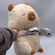 М'яка іграшка Капібара боксер, 45 см, Бежевий / Дитяча плюшева іграшка / Плюшева капібара