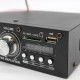 Усилитель звука двухканальный с USB и Bluetooth + пульт ДУ, UKC AK-699BT