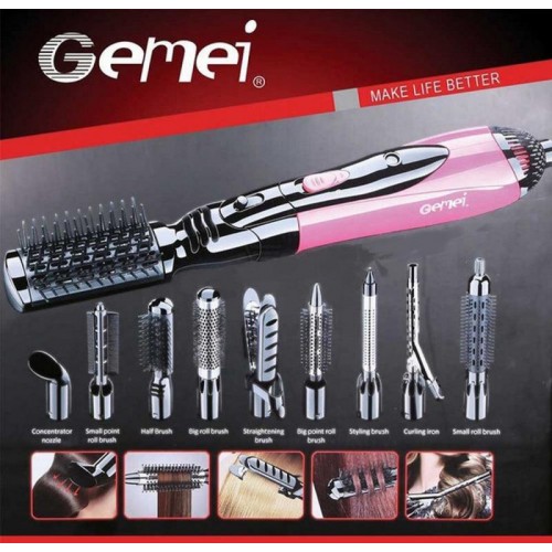 Фен стайлер для волосся 10 в 1 Gemei Professional GM-4835 Фен стайлер для волосся 10 в 1 Gemei Professional GM-4835