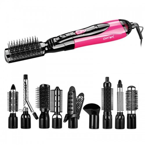 Фен стайлер для волосся 10 в 1 Gemei Professional GM-4835 Фен стайлер для волосся 10 в 1 Gemei Professional GM-4835