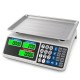 Торговые весы до 50 кг, со счетчиком цены, от сети и аккумулятора, DT 809