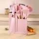 Набір кухонного приладдя, 19 предметів Kitchen Set, Рожевий