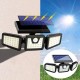 Вуличний ліхтар на сонячній батареї та датчиком руху FL-1725А, 74LED