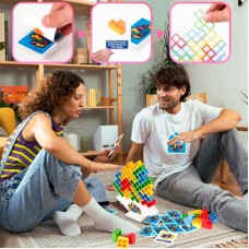 Tetris Tower настольная игра 32 блока - головоломка для всей семьи