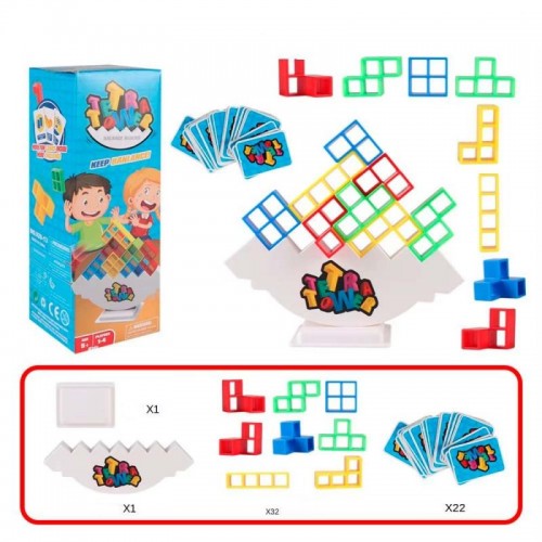 Настольная игра Tetris Tower (32 блока)