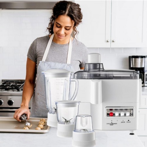 Соковитискач від мережі 800V, 3 чаші, LB-53011