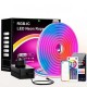 Неонова LED стрічка на 10 м, RGB, Пульт і Bluetooth