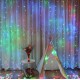 Гірлянда штора від мережі, 3х3м, 360 LED, AD-50568, Різнокольорове світло