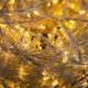 Гірлянда «Нитка» 9м 100LED, від мережі, на білому дроті, RD-7140, Теплий білий
