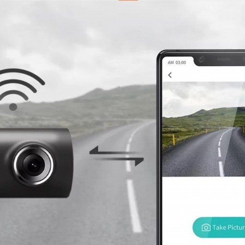 Автомобильный видеорегистратор с ночным режимом Wi-Fi, 2K