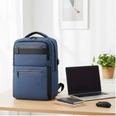 Рюкзак для ноутбука з USB, 16, 42x28x16 см, BAG BG-40, Синій