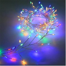 Гірлянда Роза феєрверк 100м 2000LED від мережі з пультом управління