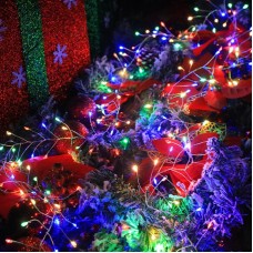Гірлянда Роза феєрверк 100м 2000LED від мережі з пультом управління
