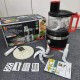 Кухонний подрібнювач овочерізка 2,5L, 1000W, Hoffmans HM-2076, Чорний / Блендер подрібнювач електричний