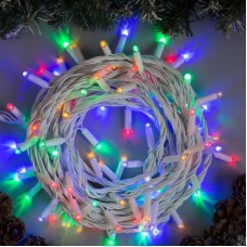 Гірлянда Бахрома 10м 100 LED від мережі Різнобарвна