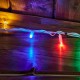 Гірлянда Бахрома, від мережі, 10м, 100LED, Різнокольоровий