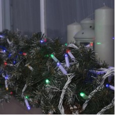 Гірлянда Бахрома 10м 100 LED від мережі Різнобарвна