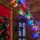 Гірлянда Бахрома, від мережі, 10м, 100LED, Різнокольоровий