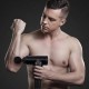 Портативный массажер для тела Fascial Gun KH-320, с USB, Черный / Вибромассажер пистолет