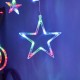 Гірлянда Штора, від мережі, 2,5м, 138LED, з пультом, Різнокольоровий