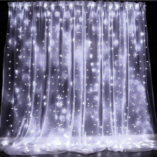 Гірлянда Водоспад, від мережі, 3х1, 5 м, 240 LED, Біле світло