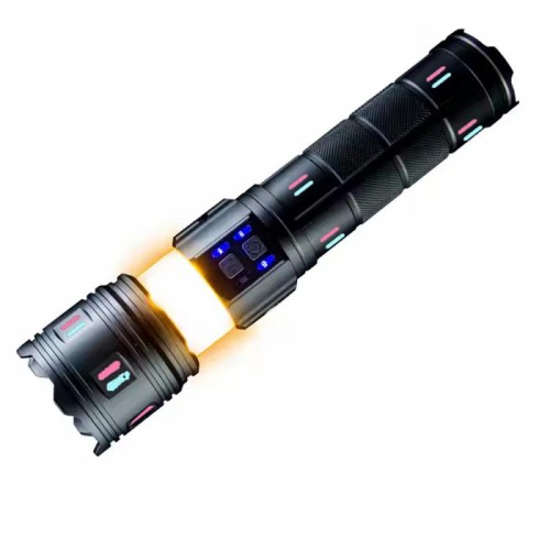 Аккумуляторный фонарь ручной 8x18650, от USB, Power bank, Zoom, AK178 Аккумуляторный фонарь ручной 8x18650, от USB, Power bank, Zoom, AK178