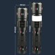 Аккумуляторный фонарь ручной 8x18650, от USB, Power bank, Zoom, AK178