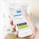 Весы смарт электронные до 180 кг с Bluetooth A-8003, Белые