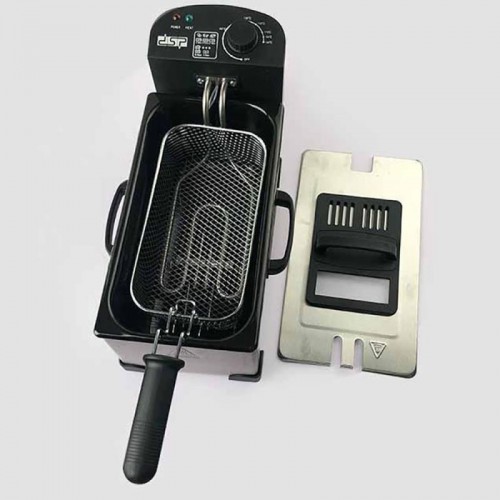 Фритюрниця електрична на 3л із сіткою, 2000Вт, DSP KB 2079 Фритюрниця електрична на 3л із сіткою, 2000Вт, DSP KB 2079