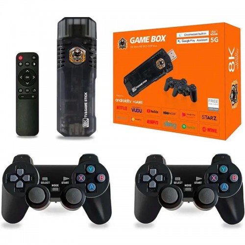 Игровая приставка с 2 джойстиками, 8K/5G