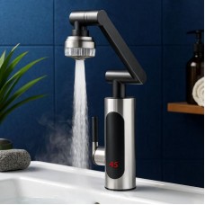 Проточний водонагрівач з LCD-дисплеєм, до +57 °, 3000Вт, RY-016