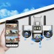 4G камера відеоспостереження 15 Мп, 3 об'єктиви, Smart Net Camera