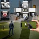 4G камера відеоспостереження 15 Мп, 3 об'єктиви, Smart Net Camera