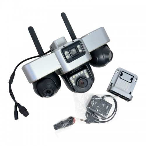 4G камера відеоспостереження 15 Мп, 3 об'єктиви, Smart Net Camera 4G камера відеоспостереження 15 Мп, 3 об'єктиви, Smart Net Camera