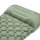 Надувний матрац із подушкою (188х58х6см) Outdoor Sleeping, Зелений