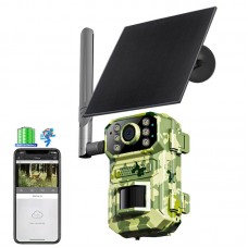 Мисливська камера нічного бачення на сонячній батареї / Фототоловушка 4G з датчиком руху AND A8-T31