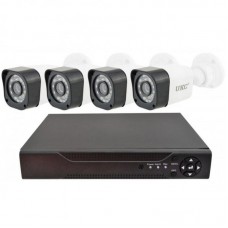 Комплект системы видеонаблюдения UKC DVR D001 1mp x 4ch