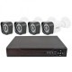 Комплект системи відеоспостереження UKC DVR D001 1mp x 4ch