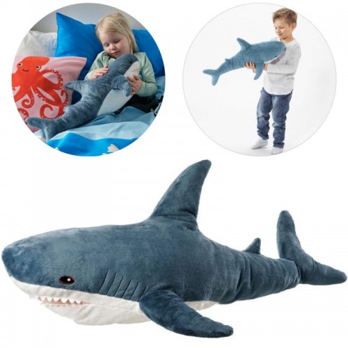 М'яка плюшева іграшка акула 49 см Shark doll