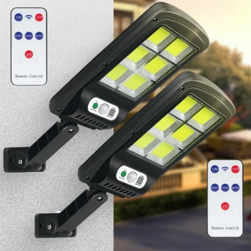 2шт Вуличний ліхтар на сонячній батареї Solar Light BL BK120-6COB