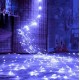 Гирлянда-нить «Конский хвост» Капля росы, 3м, 220В, 300 LED, Синяя