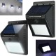 Комплект 2шт Вуличний LED ліхтар із сонячною панеллю, 20LED