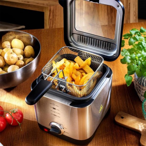 Фритюрниця 1,5л, 1200 Вт, з терморегулятором СВ-5542 Фритюрниця 1,5л, 1200 Вт, з терморегулятором СВ-5542